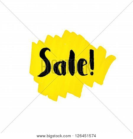 traces of the marker, Color spot, elements for design printing, websites, labels