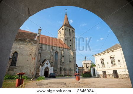 Reformed Church inside Aiud Citadel, Romania