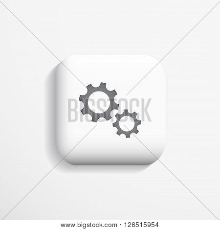 3d configuration icon - option deign. Vector illustration eps10.