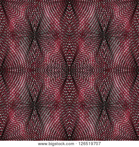 Vector Bright Stripy Endless Overlay Pattern, Art Continuous Geometric Background With Graphic Lines