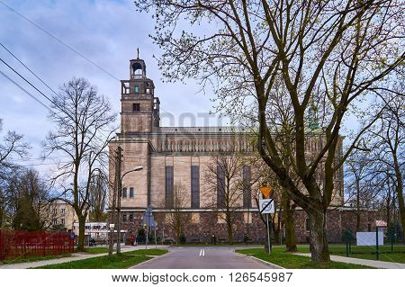 Warsaw, Poland - April 14, 2016: Roman Catholic Parish of St. Therese of the Child Jesus in Warsaw