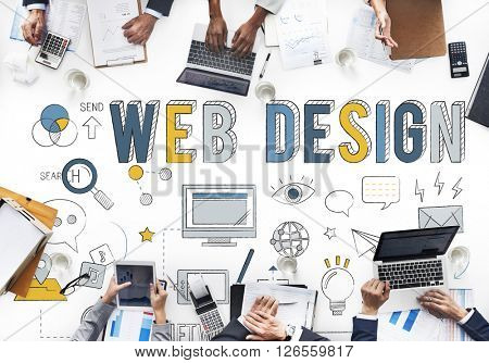 Web Design Technology Browsing Programming Concept