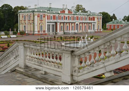 Kadriorg Catherins Park In Tallinn Estonia.