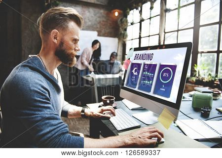 Branding Advertisement Copyright Value Profile Concept