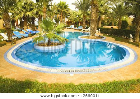 Piscina do Hotel garoto