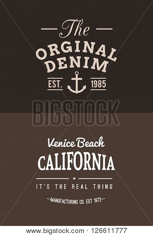Vector Graphics and typography t-shirt design for apparel