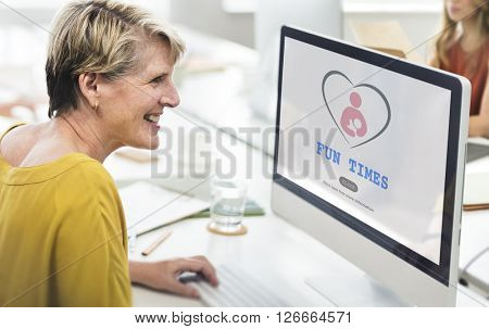 Fun Times Activity Enjoyment Funny Happy Joyful Concept