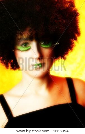 芸術的なメイクアップ