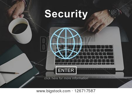 Security Protection Confidentiality Insurance Concept