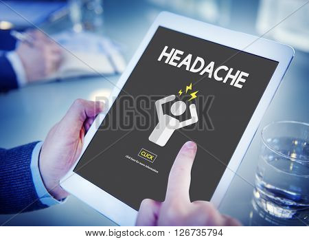 Depression Headache Stress Disorder Illness Concept