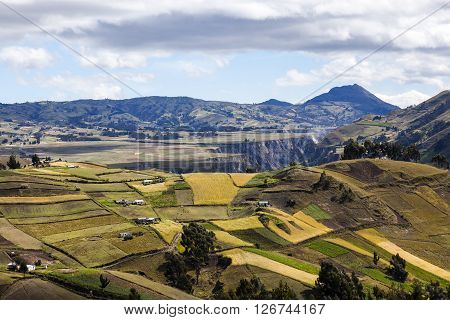 Zumbahua agrarian peasant rural area in the province of Cotopaxi, Ecuador.