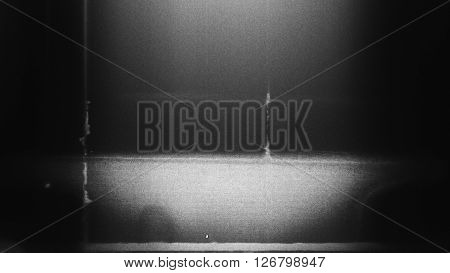 Abstract shapes and grunge forms black and white 10580.