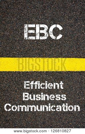 Business Acronym Ebc Efficient Business Communication
