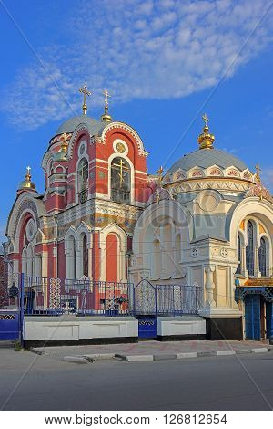 Grand Temple - one of the most unique architecture and beautiful in Yelets.