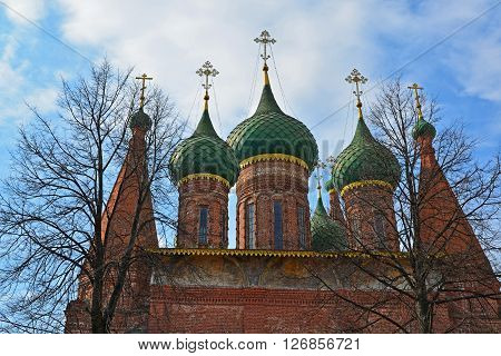 Church of St. Nicholas in the Tchaikovsky Street in Yaroslavl, Russia