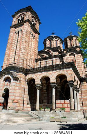 View of St. Mark Church in Belgrade