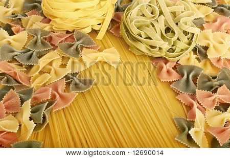 Kolekce italské těstoviny
