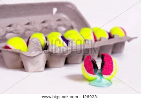 Tenis piłka jaj