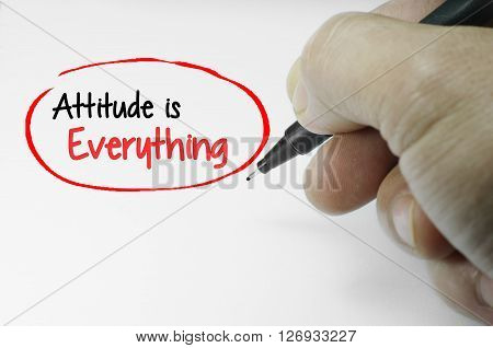 Attitue Is Everything Word