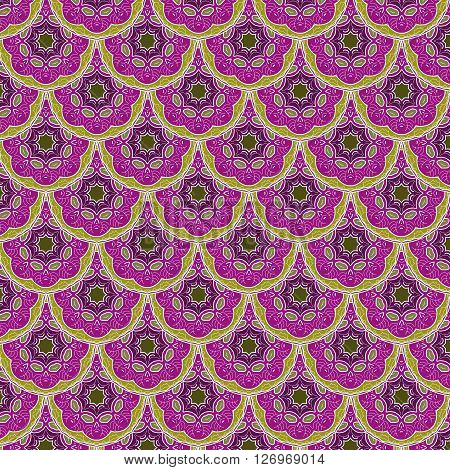Mandala vector ornament  set. Graphic template for your design.