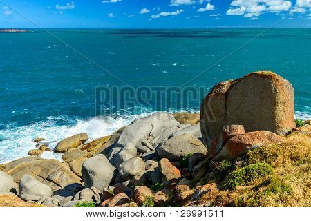 View from Granite island, Victor Harbor, South Australia