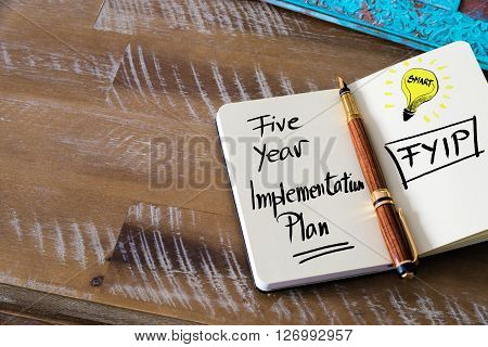 Conceptual Business Acronym Fyip