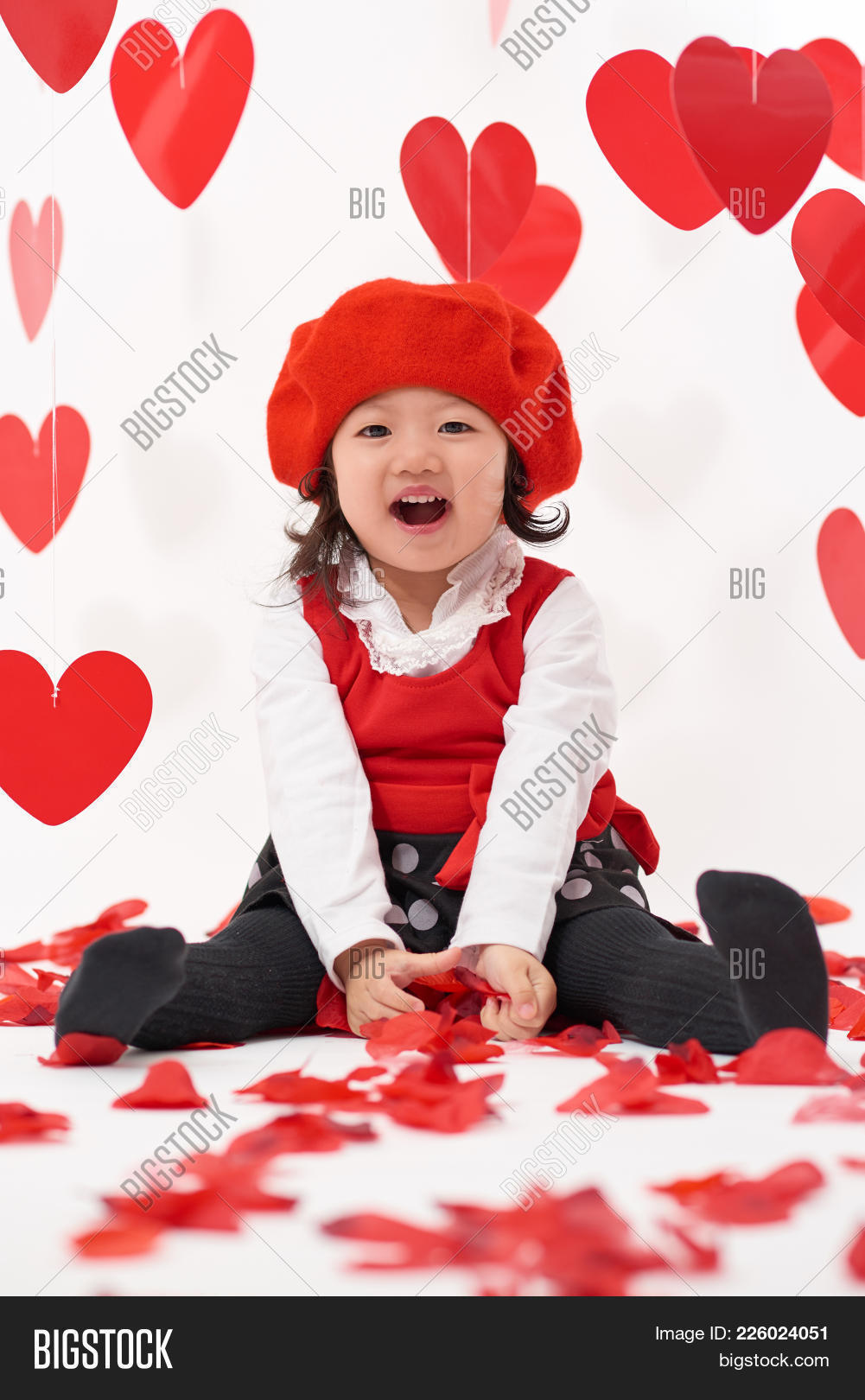 Asian Baby Girl Happy Image Photo Free Trial Bigstock