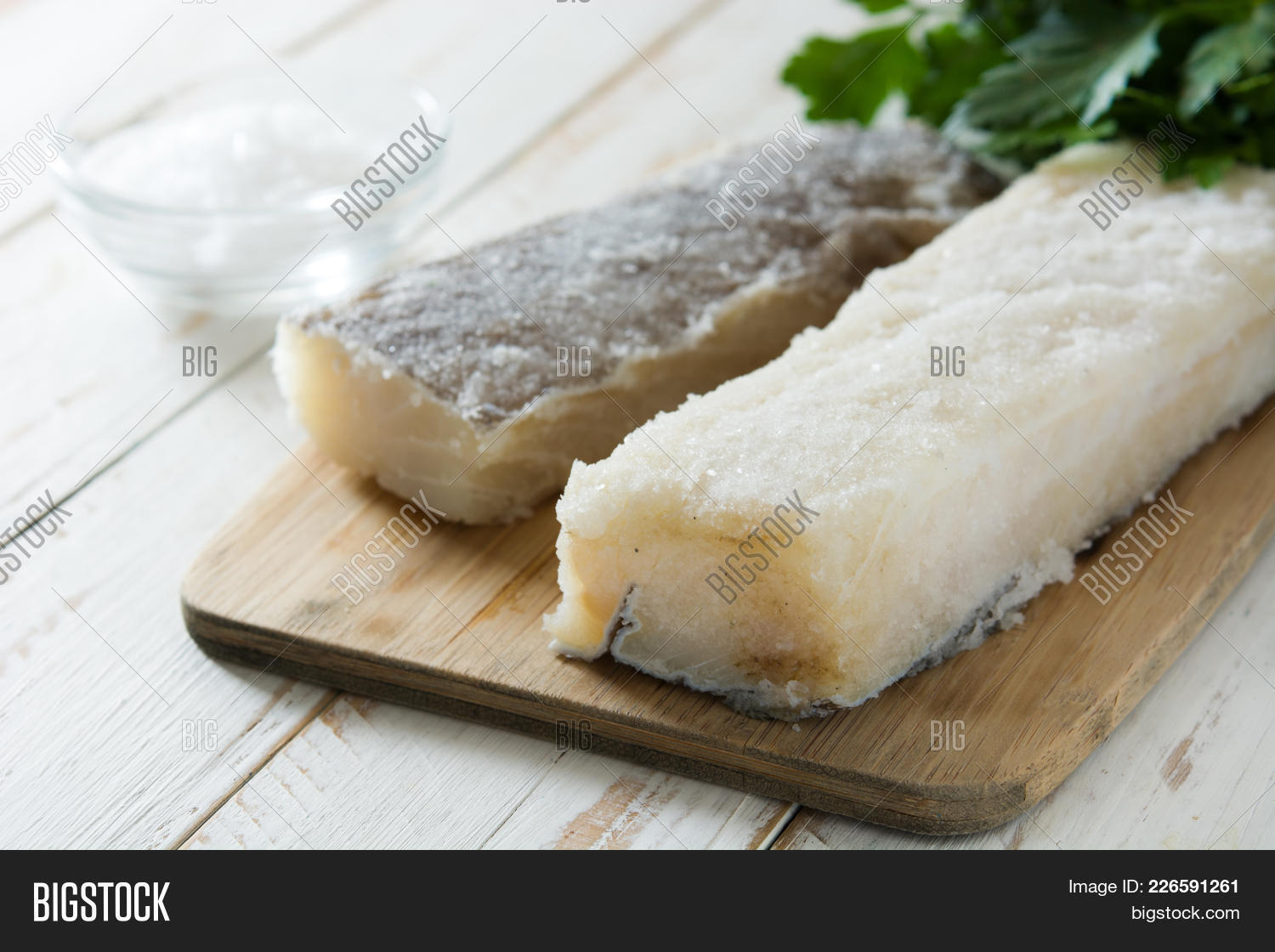 Salted Dried Cod On Image & Photo (Free Trial) Bigstock