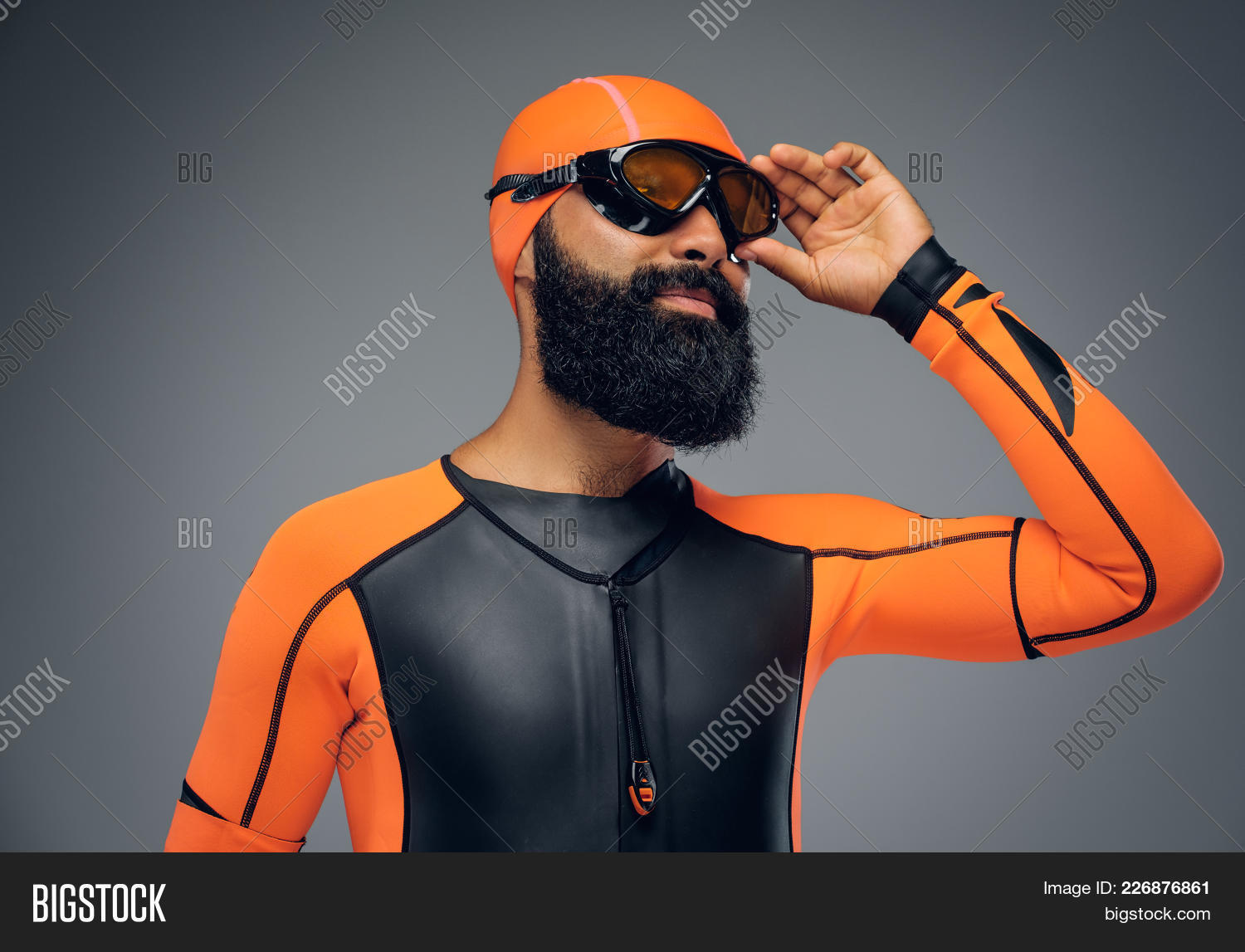 Portrait Bearded Male Image & Photo (Free Trial) Bigstock