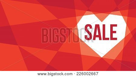 Valentine Day Banner Design For Invitation Card, Advertising, Banners, Leaflets And Flyers.