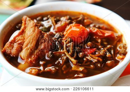 Vegetable Soup With Pork Rips - The Local Thailand Food