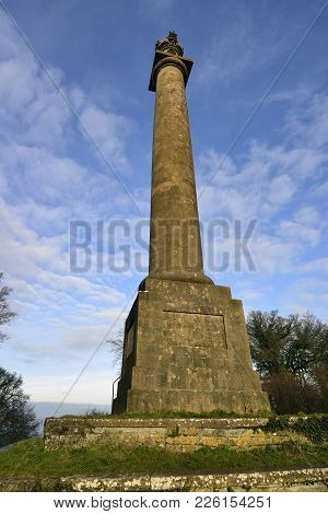 Admiral Hood Monument, Polden Hills, Somerset 
Completed 1831