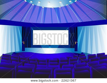 สถานที่โรงละครฟ้ากับหน้าจอ