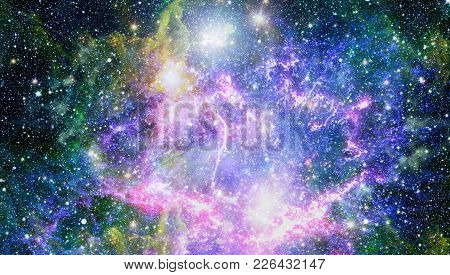 Blue Stanfield - Elements Of This Image Furnished By Nasa