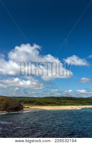 A Beach At The Mouth Of The Veleka River, Sinemorets Village, Burgas Region, Bulgaria