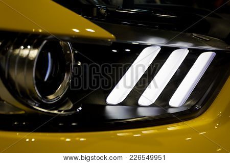 Seattle, Wa - November 12, 2017: Seattle International Auto Show. Luxury Sleek And Stylish Sports Se