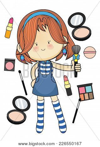 Character Design The Cute, Bright And Imaginative.