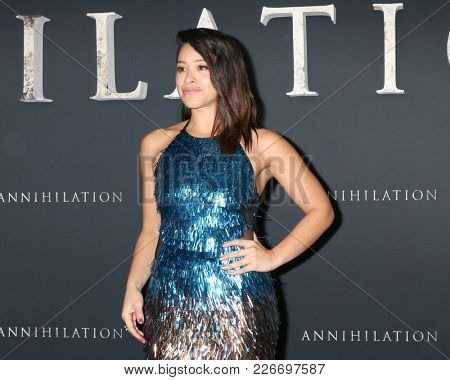LOS ANGELES - FEB 13:  Gina Rodriguez at the 