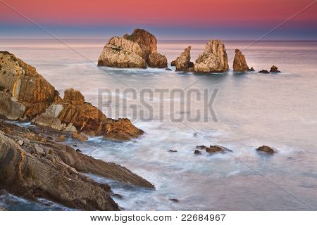 Sunrise Amazing Seascape