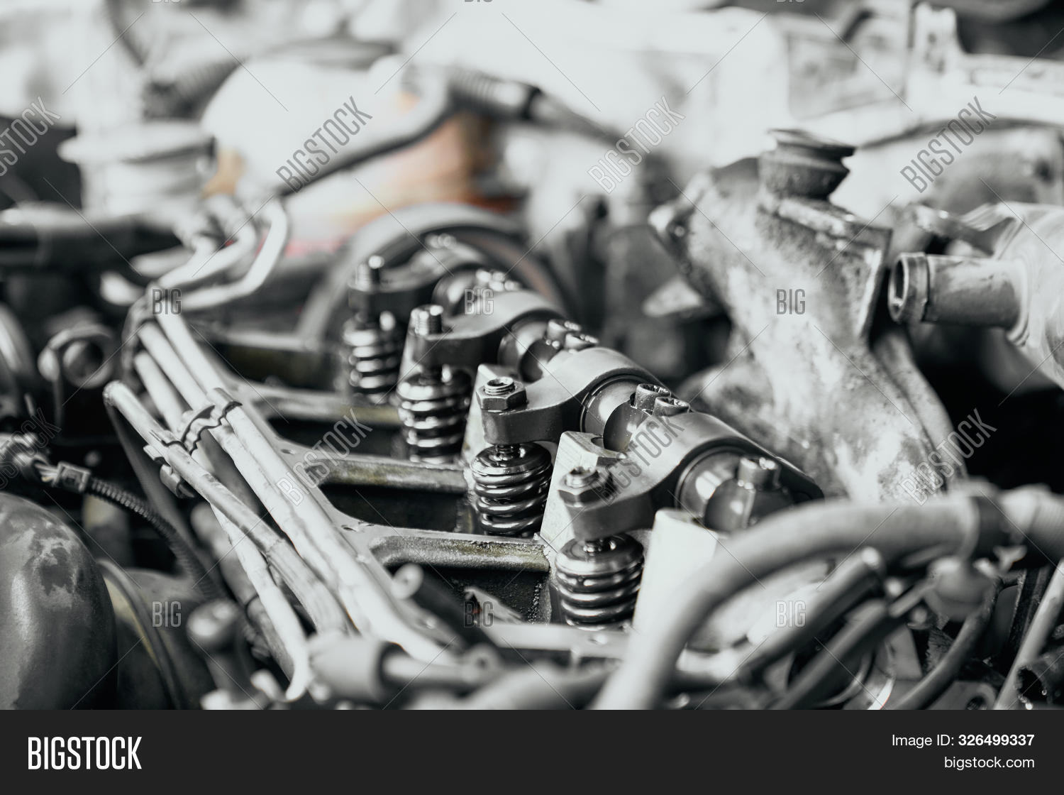 Close Four Nozzles Car Image & Photo (Free Trial) | Bigstock