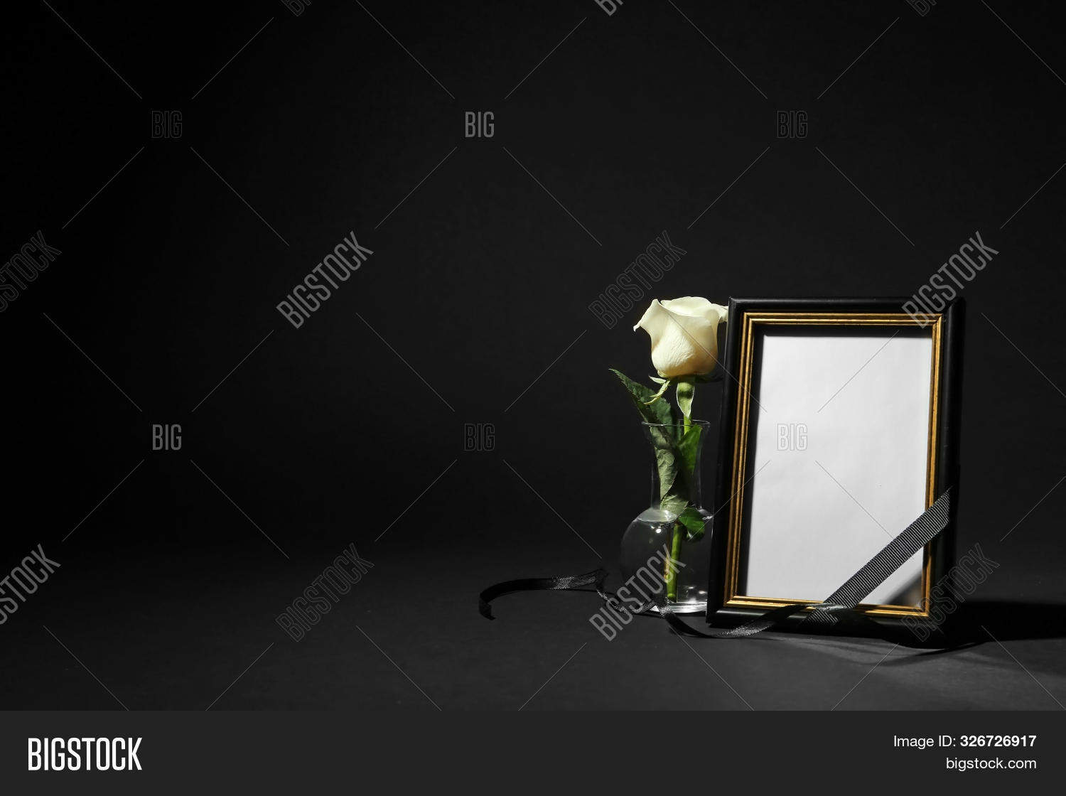 Funeral Photo Frame Image & Photo (Free Trial) | Bigstock