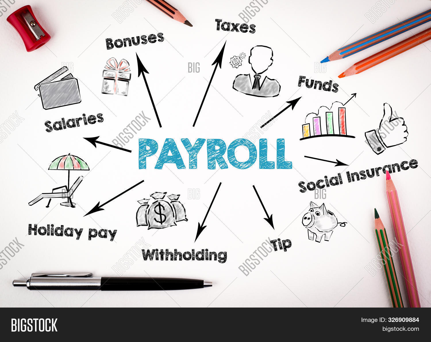 Payroll, Work, Image & Photo (Free Trial) | Bigstock