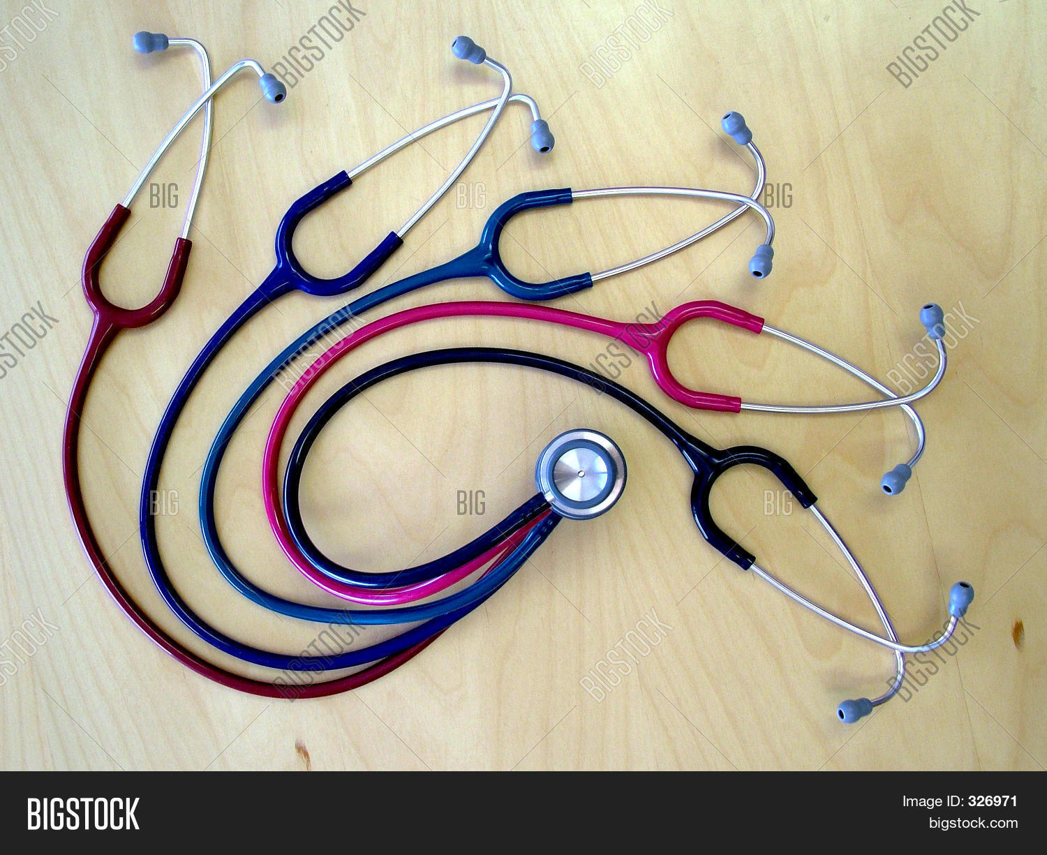 Five Stethoscopes Image & Photo (Free Trial) Bigstock