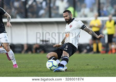 Rio, Brazil - October 05, 2019: Leandro Castan Player In Match Between Vasco And Santos By The Brazi