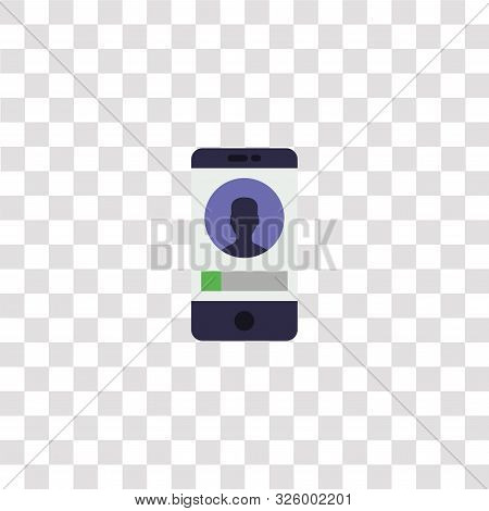 Smartphone Icon Sign And Symbol. Smartphone Color Icon For Website Design And Mobile App Development
