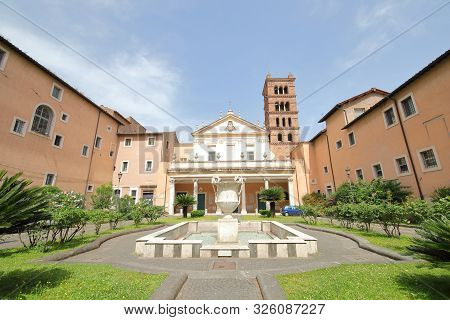 Santa Cecilia In Trastevere Basilica Rome Italy