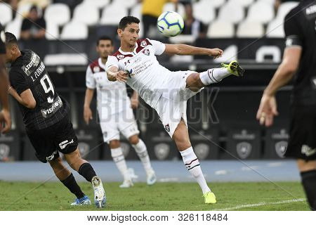 Rio, Brazil - October 06, 2019: Paulo Henrique Ganso Player In Match Between Botafogo And Fluminense