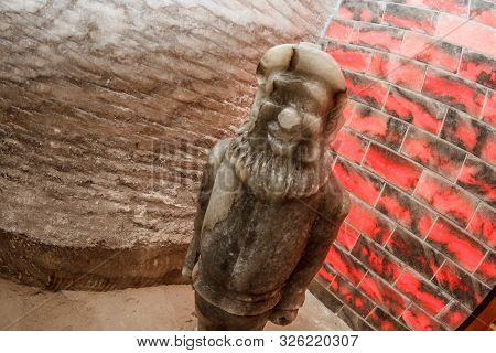 Large Salt Stone In A Salt Mine