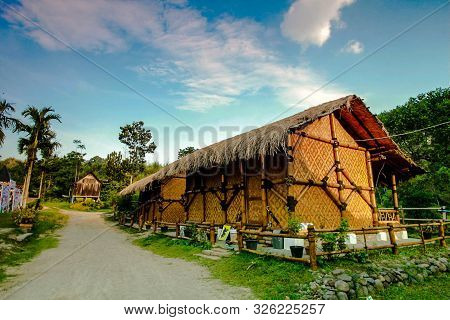 An Attractive And Beautiful Tourist Spot Located In The Canyon Of Bukittinggi City
