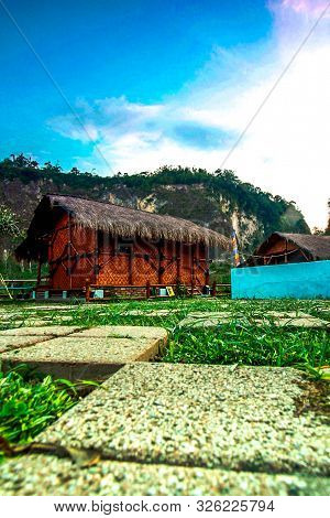 An Attractive And Beautiful Tourist Spot Located In The Canyon Of Bukittinggi City